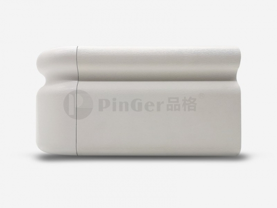High impact pvc hospital handrail