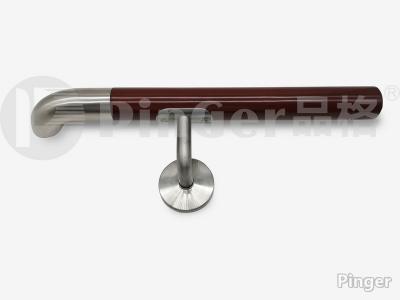 Porta Stainless Steel Elbow Solid Wood Handrail