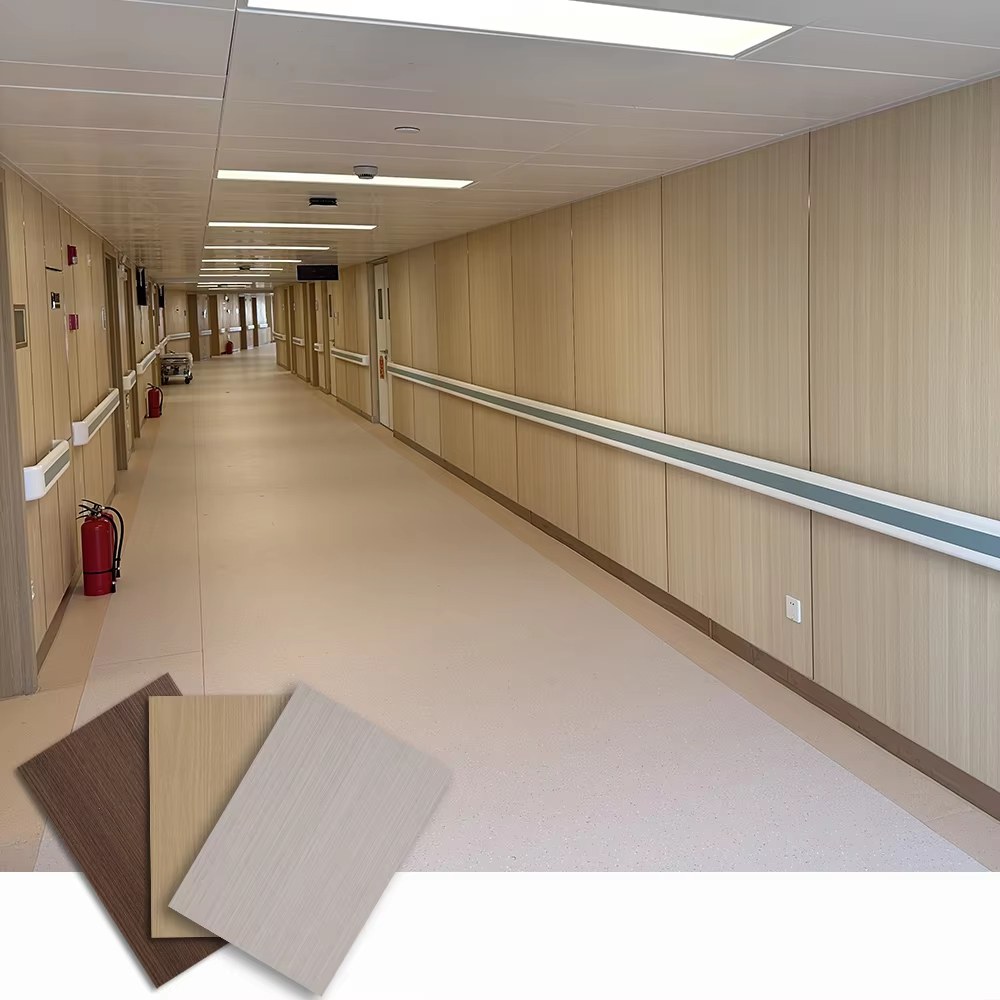 Étude de cas : Réduction de l'entretien des murs d'hôpitaux grâce aux panneaux muraux en vinyle rigide antibactérien PinGer